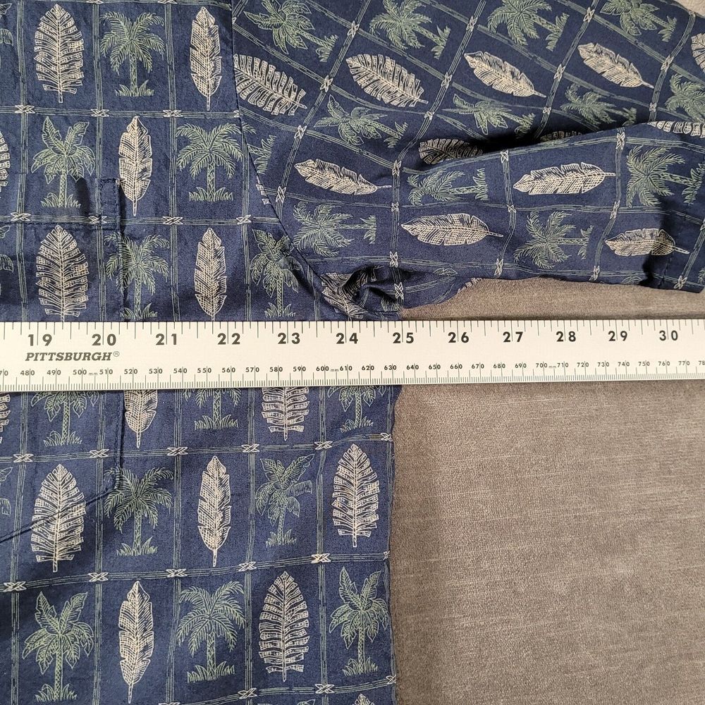 Tori Richard Honolulu Hawaiian Button Up Shirt Graphic Print Palm Tree Size XL‎ - Picture 8 of 10